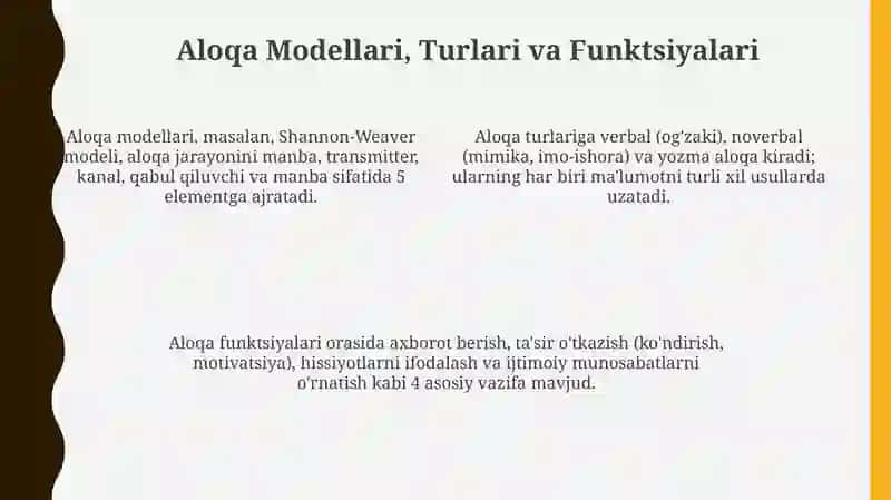 Pedagogik aloqaning mohiyati 4