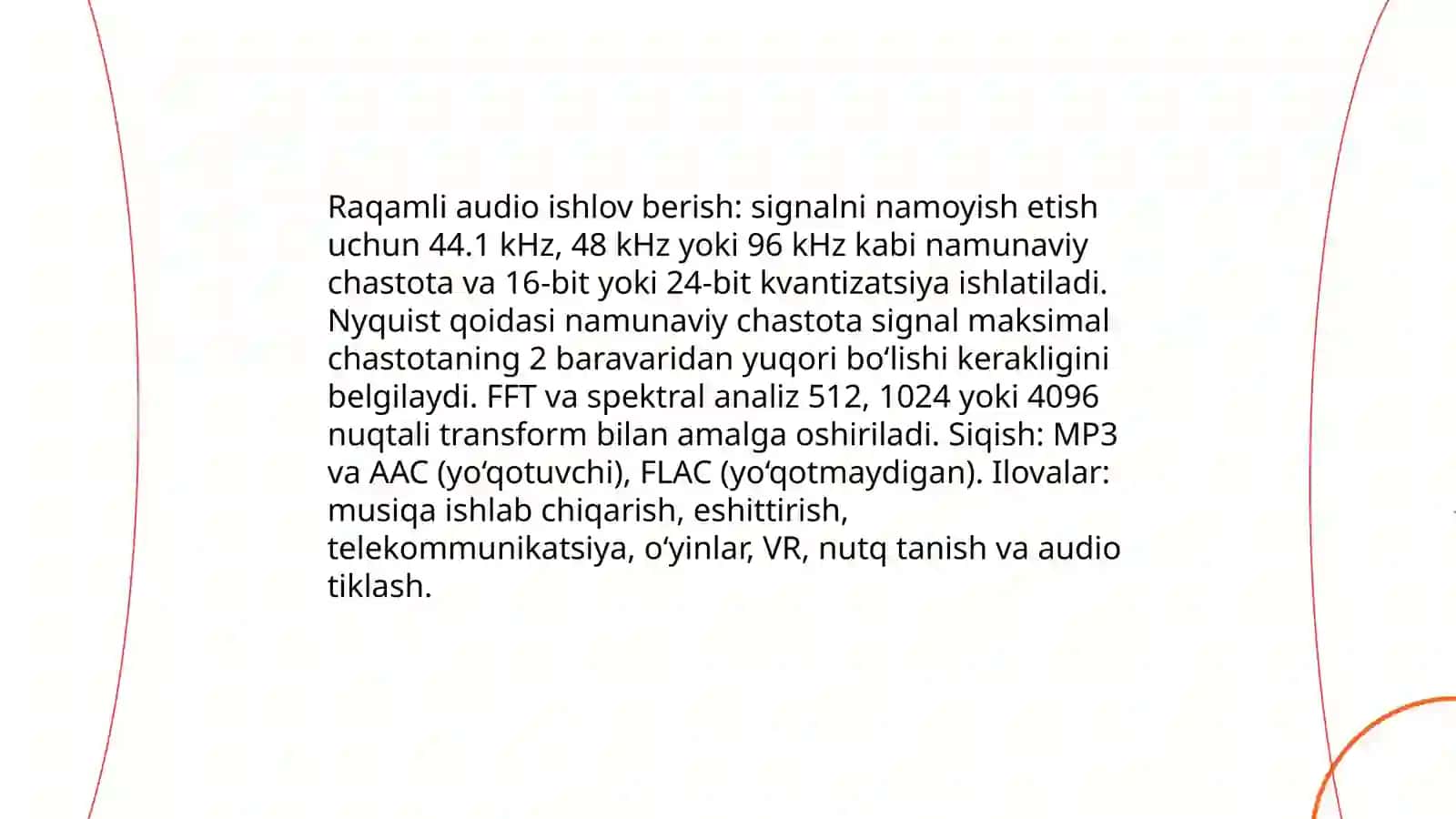Multimedia ilovalari asoslari va tushunchalari 4