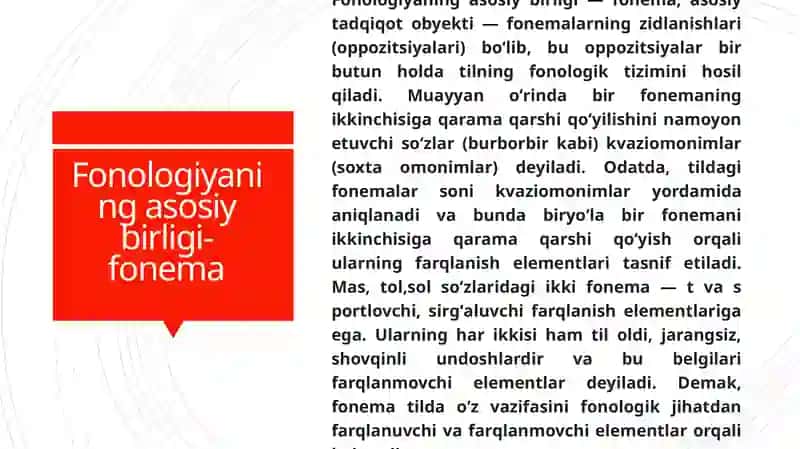Fonetika va fonologiya hodisalar 4