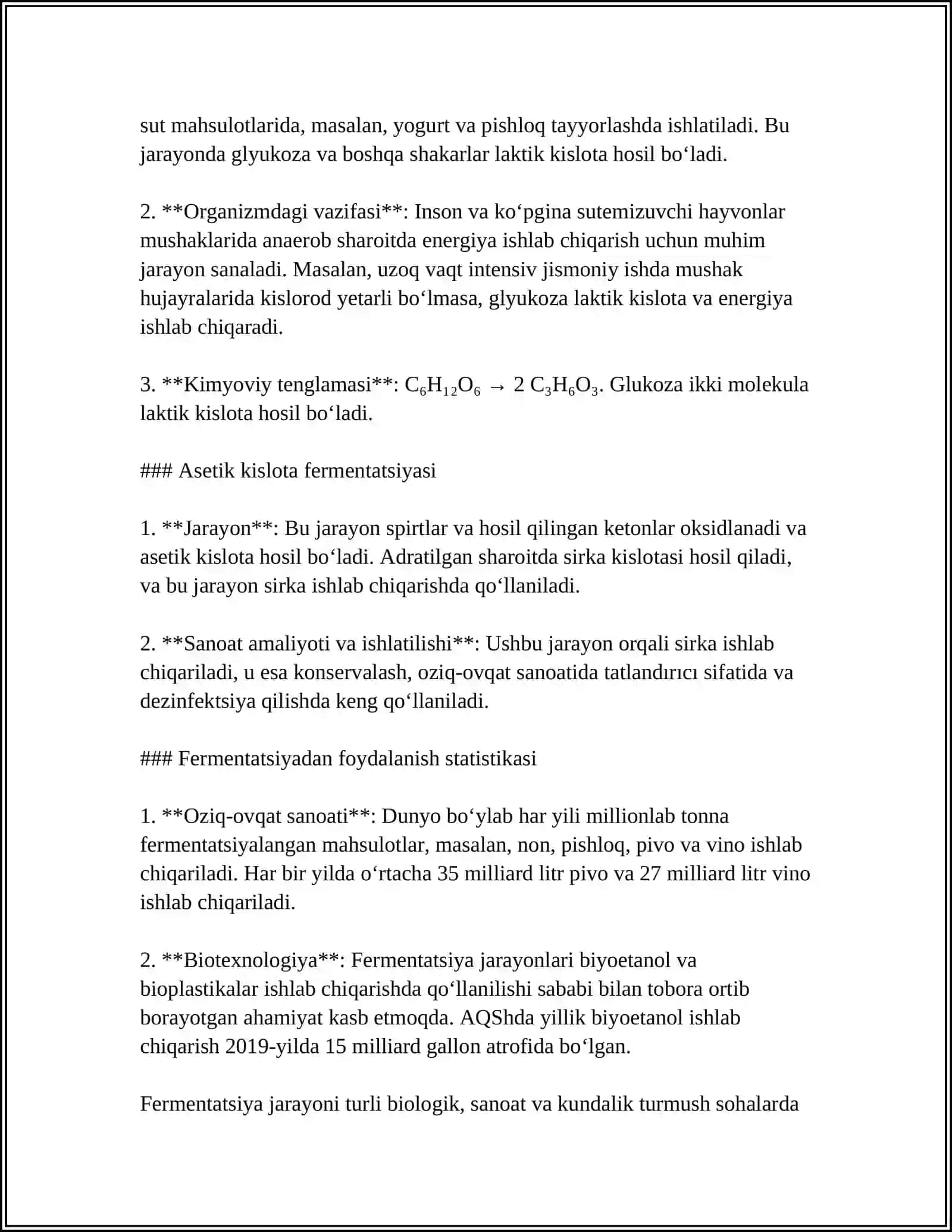 MUSTAQIL ISH Mavzu: SANOAT ASOSIDA FERMENTLARNI ISHLAB CHIQARISH 4