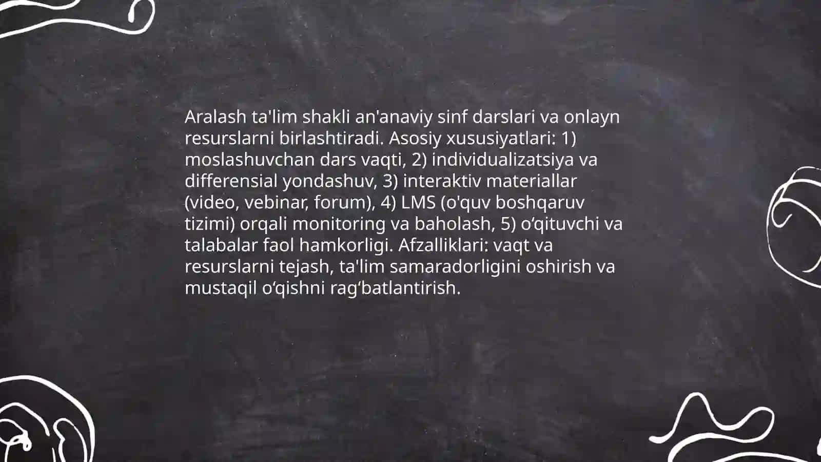Masofaviy (onlayn) ta'limni tashkil etish 4