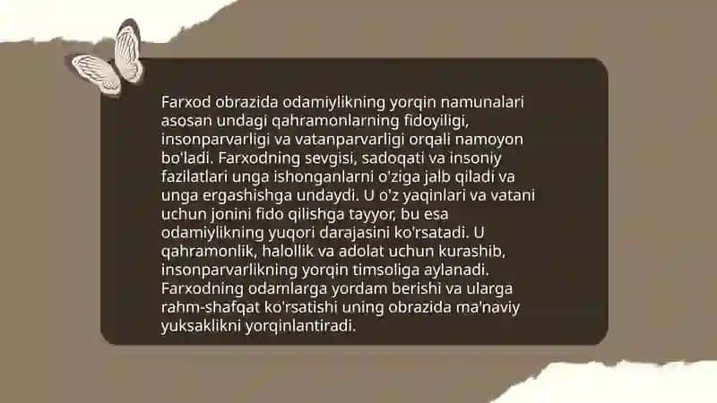Farxod va Iskandar obrazlarida odamiylik xislatlarining talqini 4