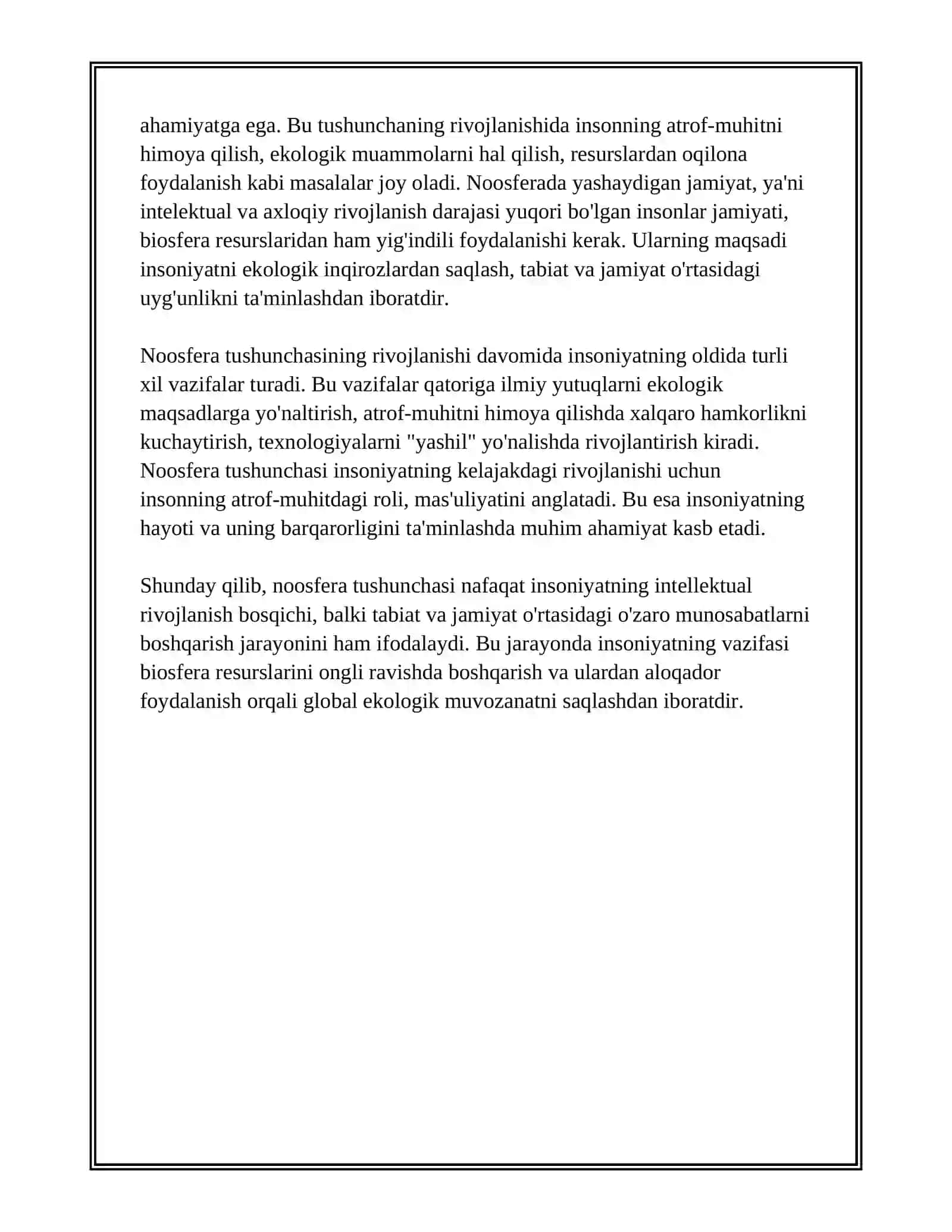NOOSFERA TUSHUNCHASI VA ATROF-MUHIT MUHOFAZASI 4