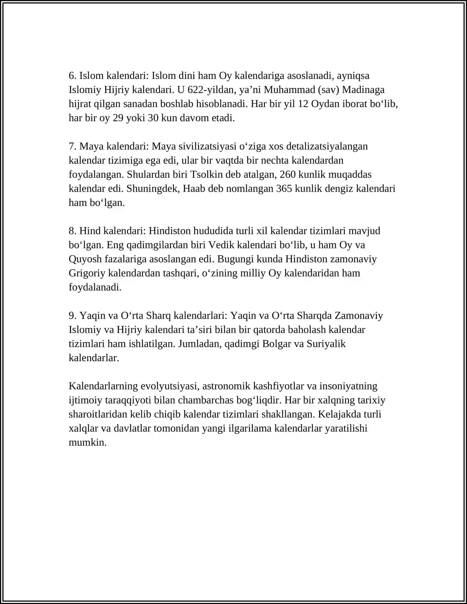 KALENDARLAR TARIXI 4