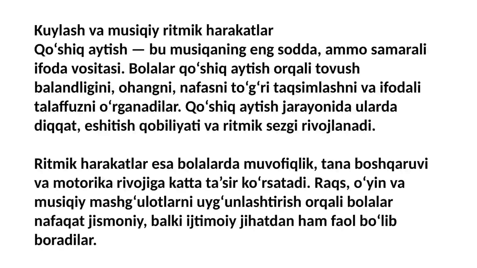 Musiqa Ta’limi Bolalarga 4