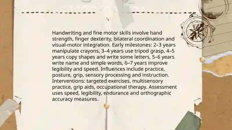The development of writing skills 4