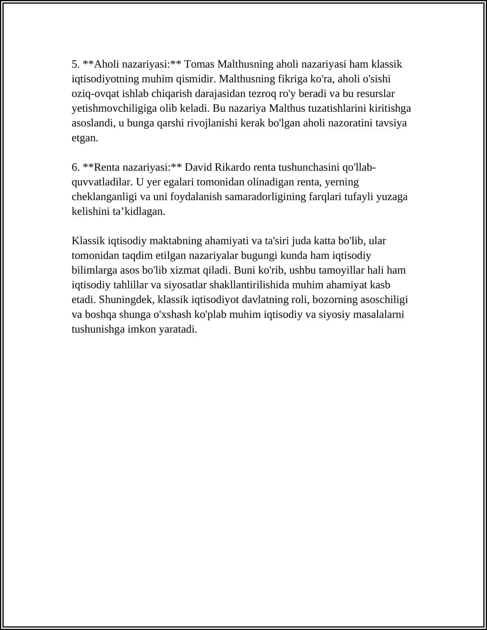 Klassik Iqtisodiy Maktabning Yakunlanishi 4