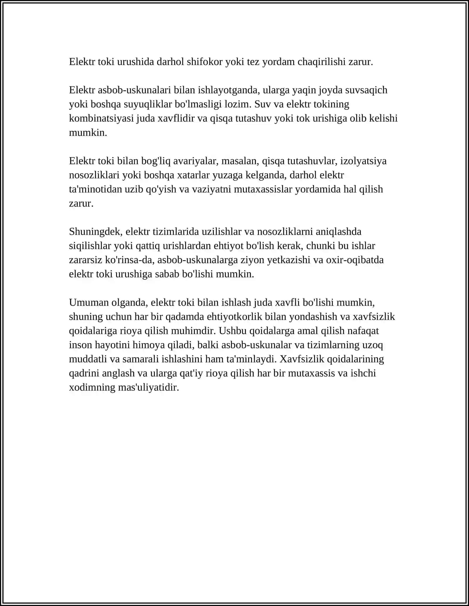 ELEKTIR TOKIDA FOYDALANISHDAGI HAFSIZLIK HOLATLARI 4
