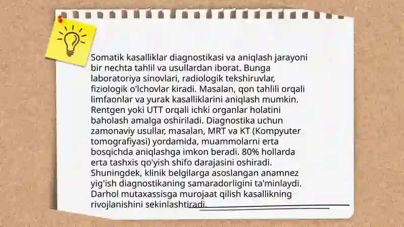 Somatik kasalliklari boʻlgan bolalar bilan ishlash xususiyatlari 4