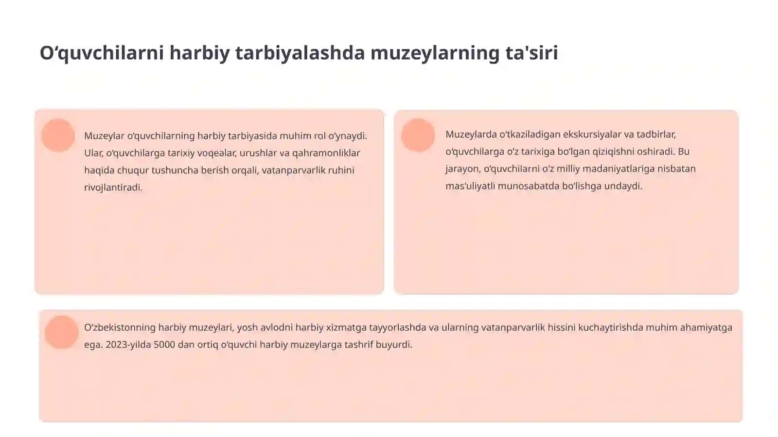 O‘quvchilarni harbiy vatanparvarlik ruhida tarbiyalashda muzeylarning roli 4