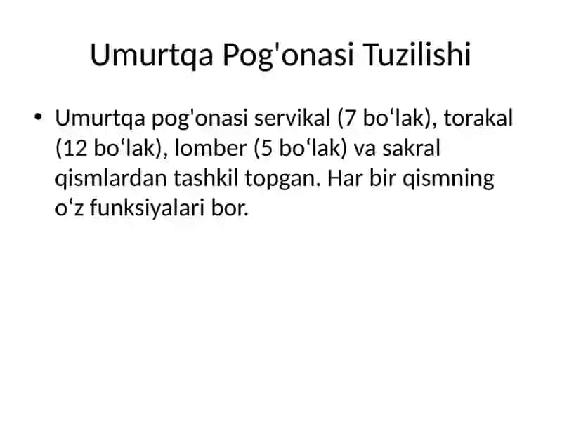 Umurtqa Tug'ma Anomaliyalari 4