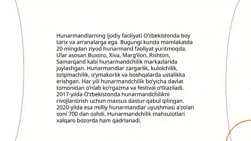 Uy hunarchiligining tarixiy rivojlanishi 4