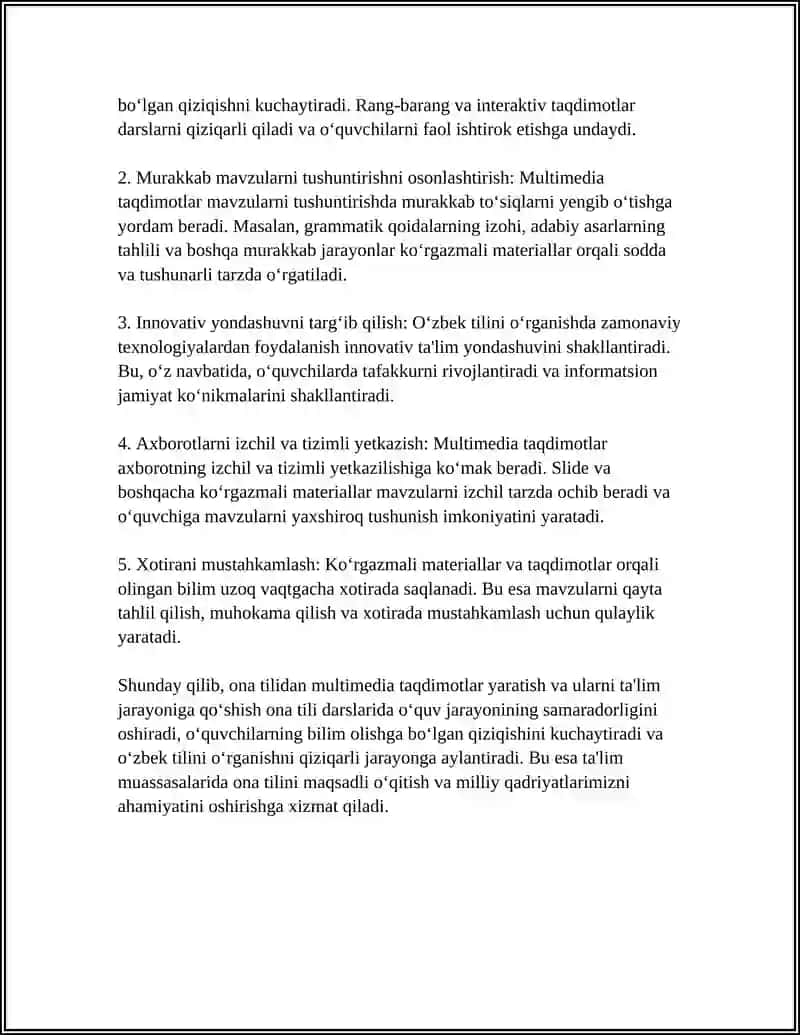 ONA TILIDAN MULTIMEDIALI TAQDIMOTLAR YARATISH 4