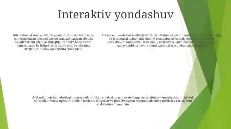 Oilaviy Munosabatlar OʻRganishdagi Yondashuvlar 4