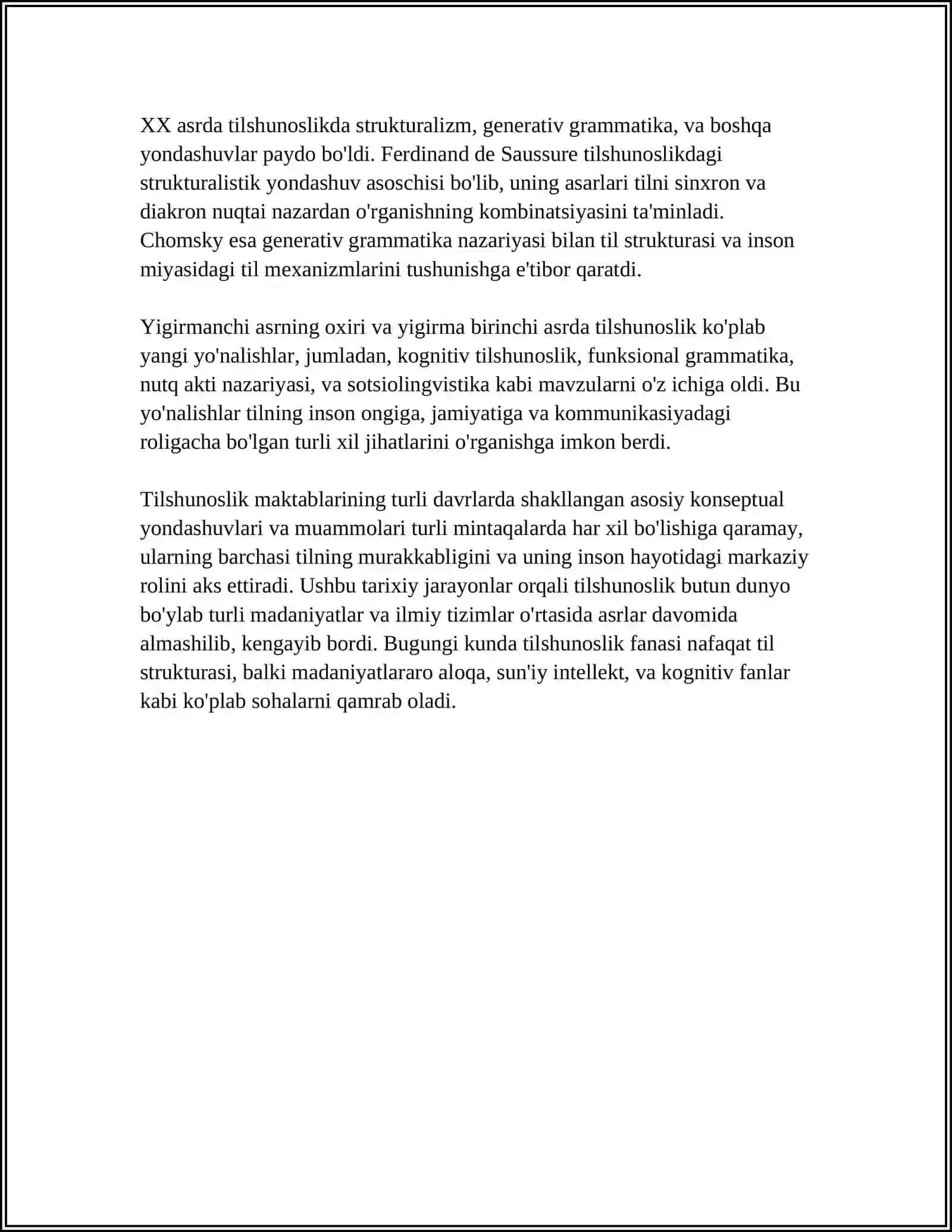 Tilshunoslik maktablari va ularning amaliy asosi 4