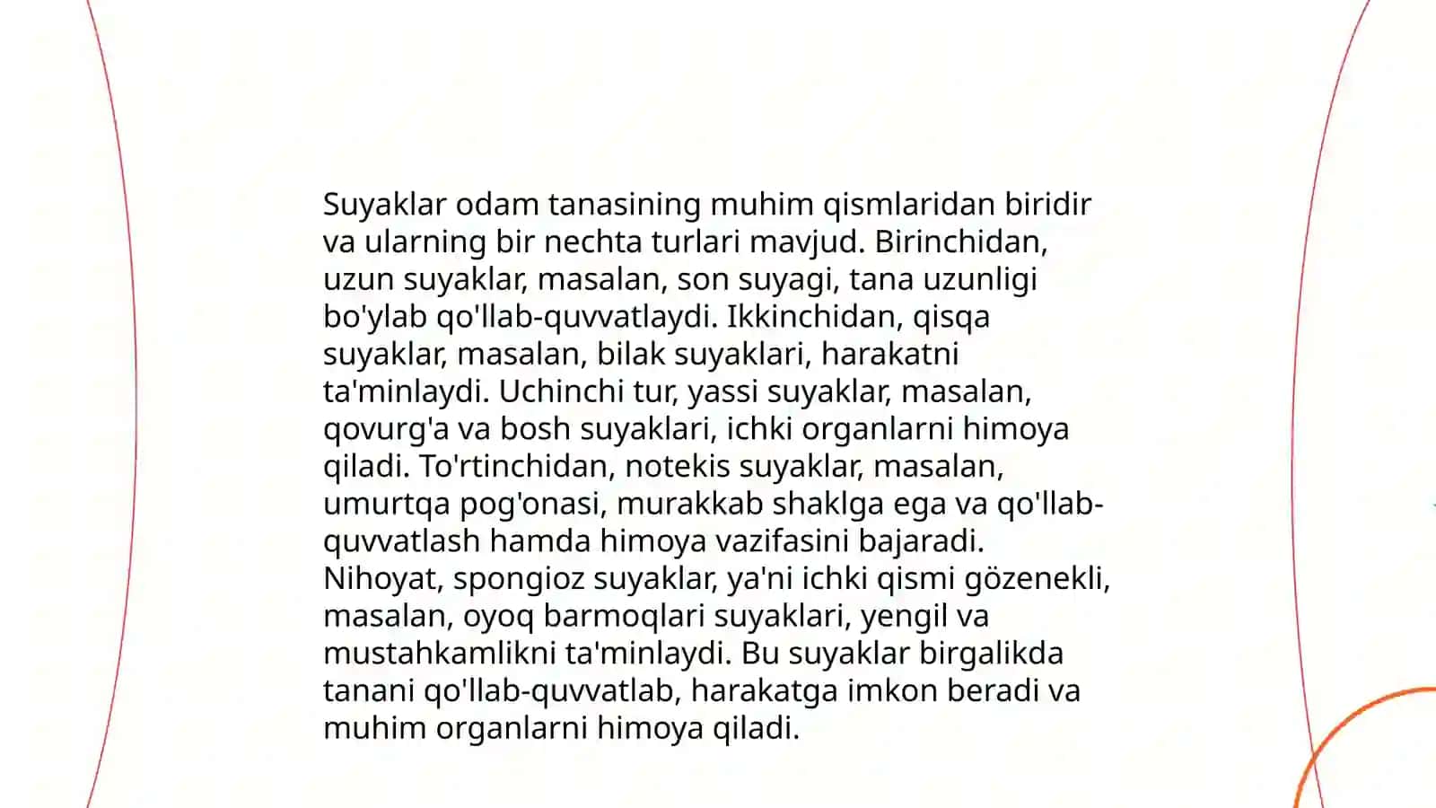 Tayanch-harakat tizimi va uning yoshga xususiyatlari 4