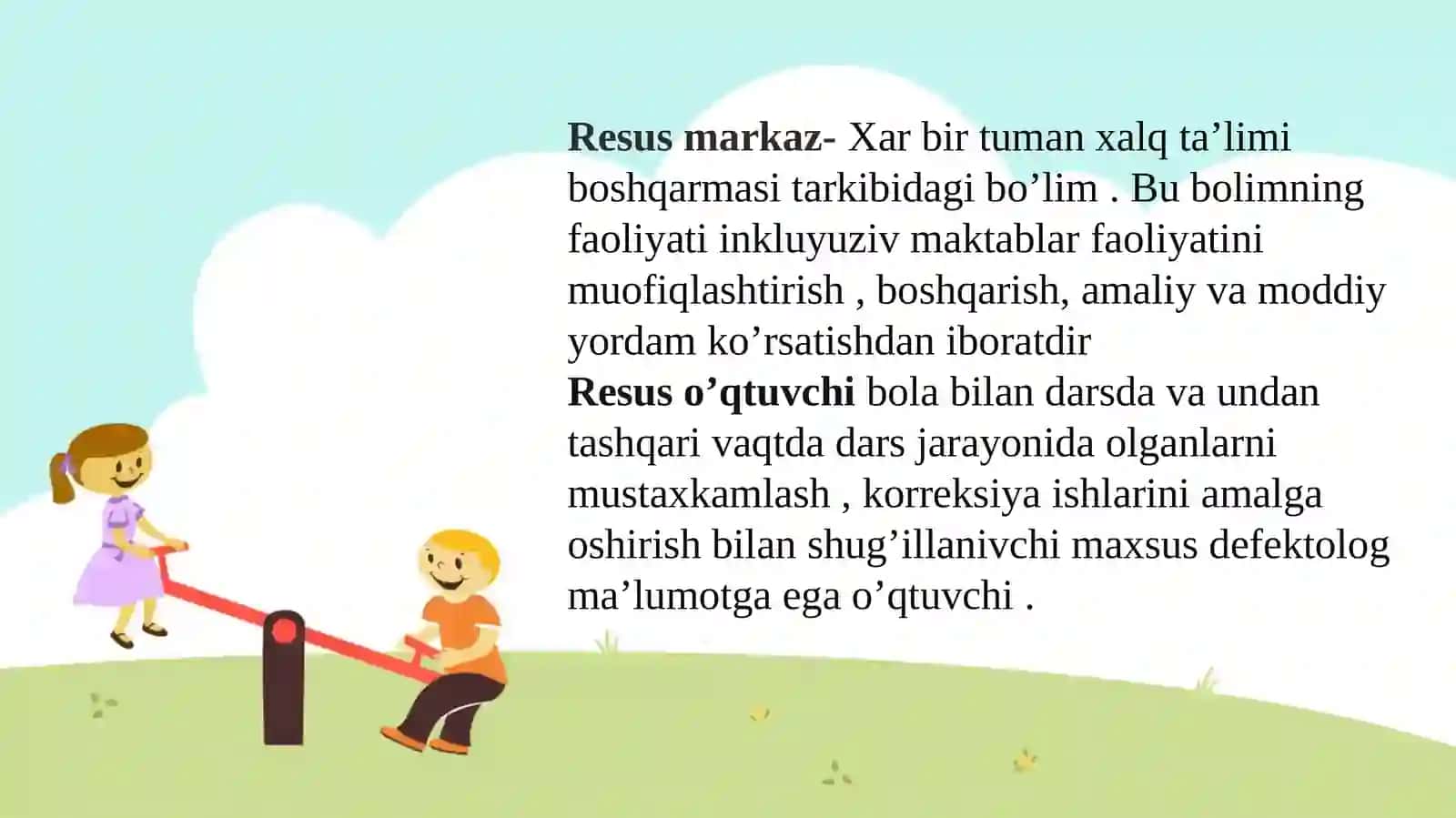 INKLYUZIV TALIMNING USLUBIY ASOALARI 4
