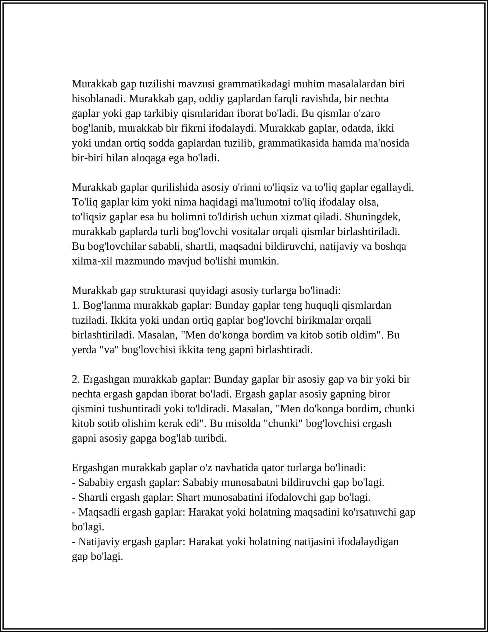 BOSHLANGʻICH SINFDA GAP USTIDA ISHLASHDA IZCHILLIK 4