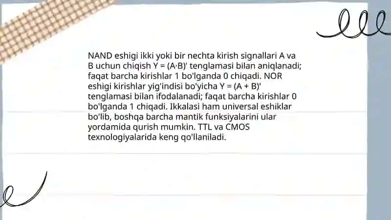 Raqamli mantik elementlari 4