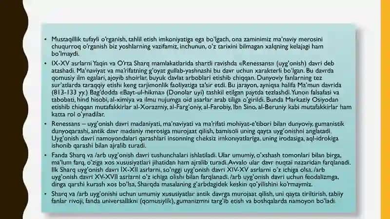 Yuksak ma’naviyatli yoshlarni tarbiyalashda O‘rta Osiyo allomalarining tutgan o‘rni 4