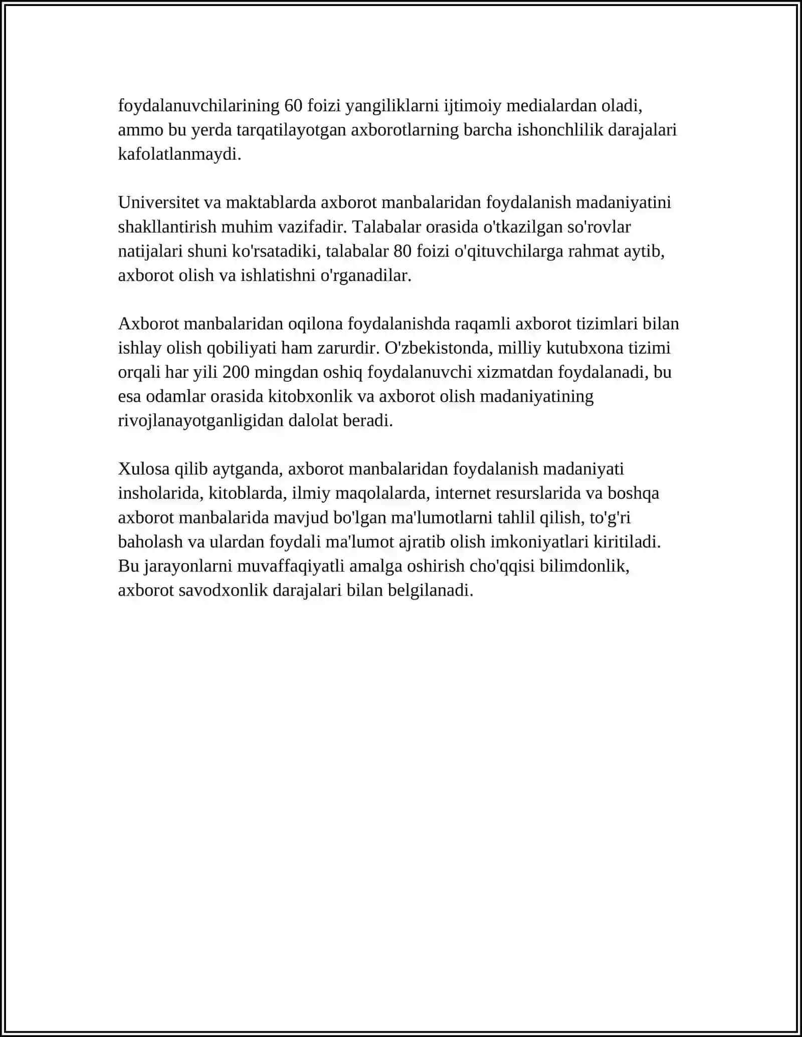 O'QUVCHILARDA AXBOROT ISTE'MOLI MADANIYATINI SHAKLLANTIRISH 4