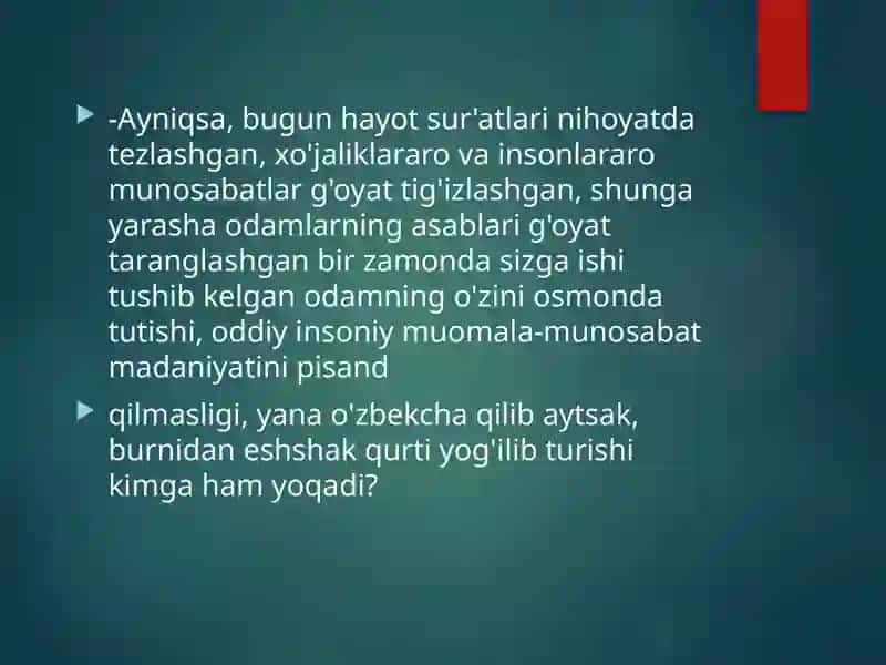 Hamkorlar va mijozlarda yaxshi taassurot qoldirish 4
