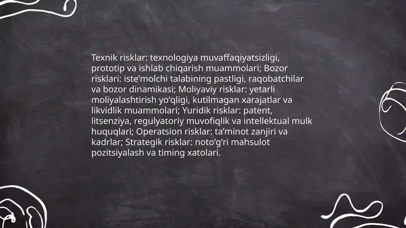 Innovatsion risk va uni baholash 4