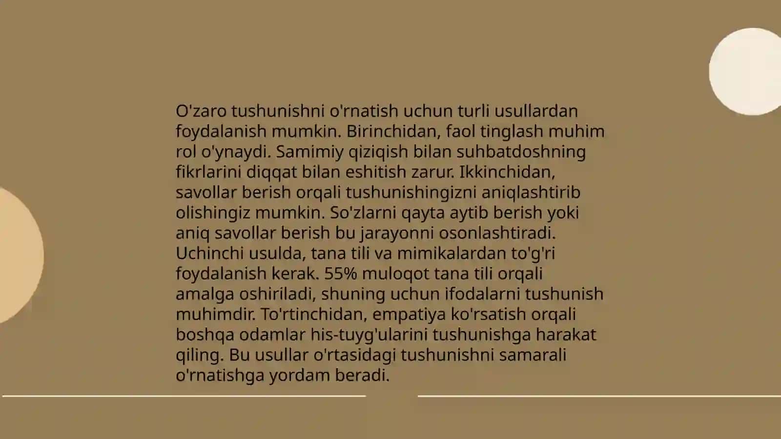 Professional muloqot asoslari 4