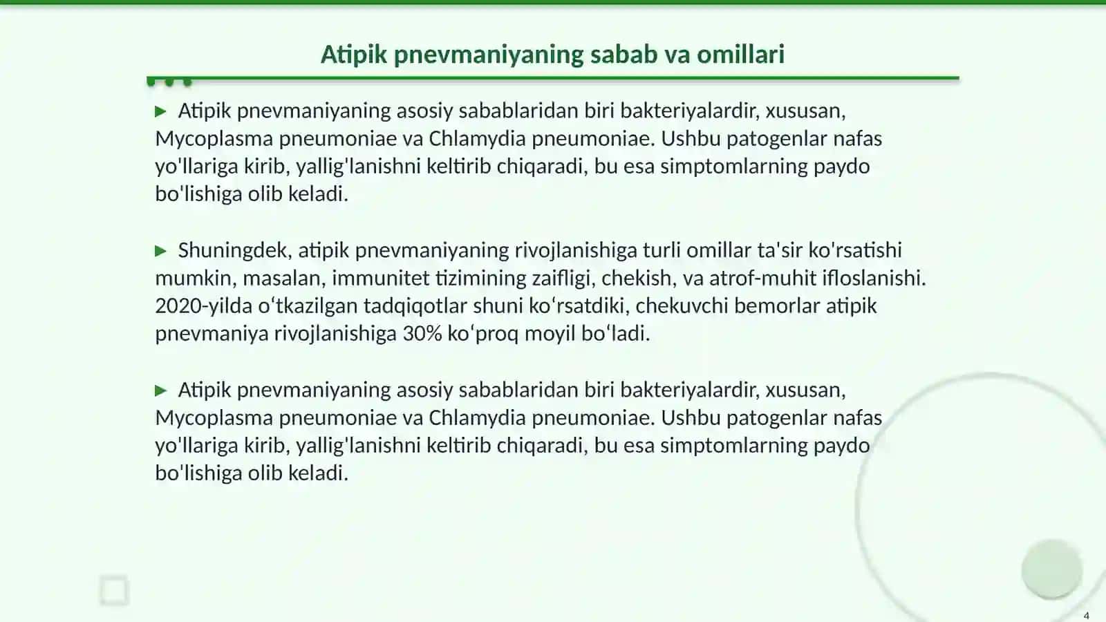 Atipik pnevmaniya 4