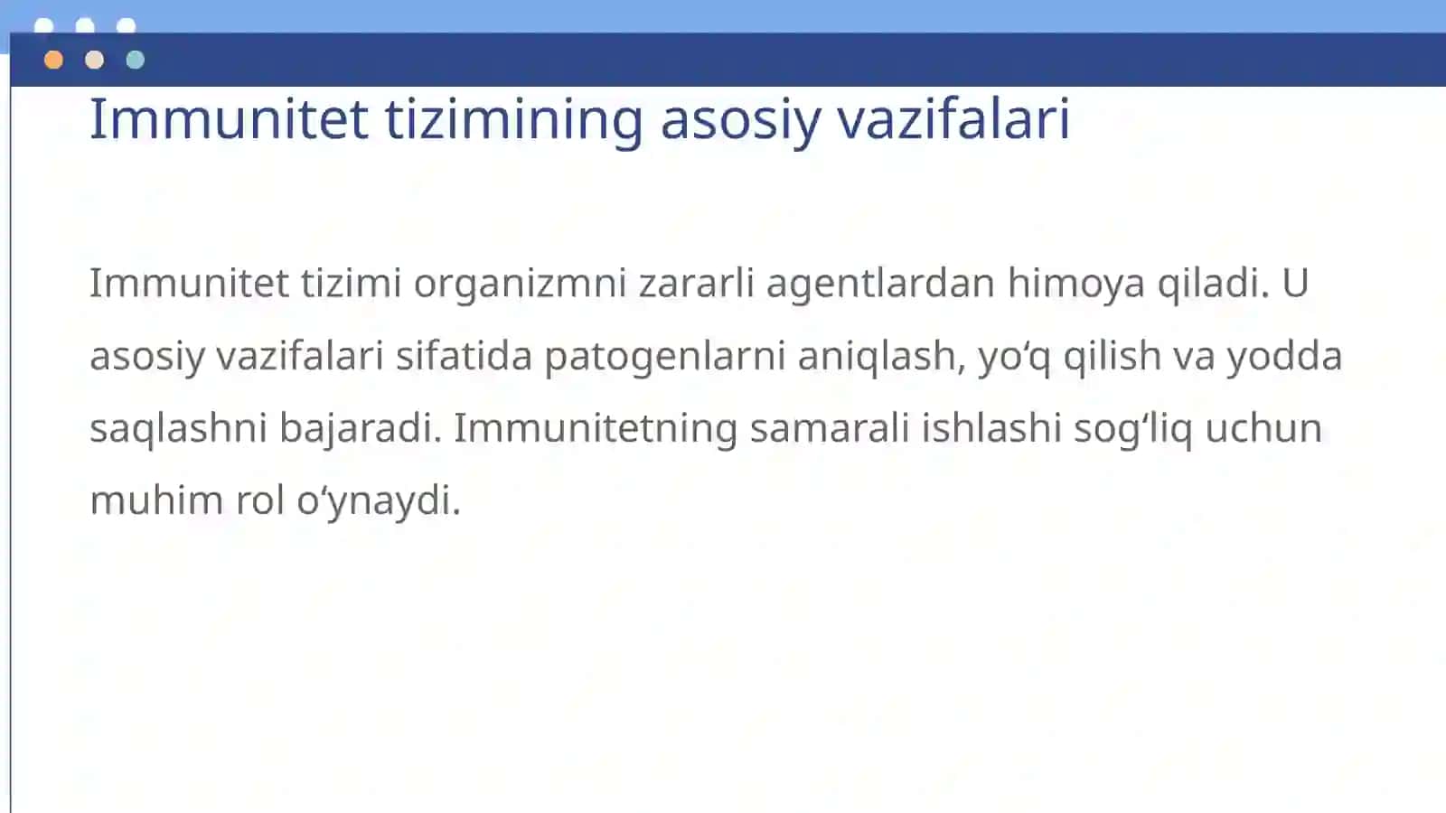 Osma hujayralar va immuntanqislik mexanizmlari 4