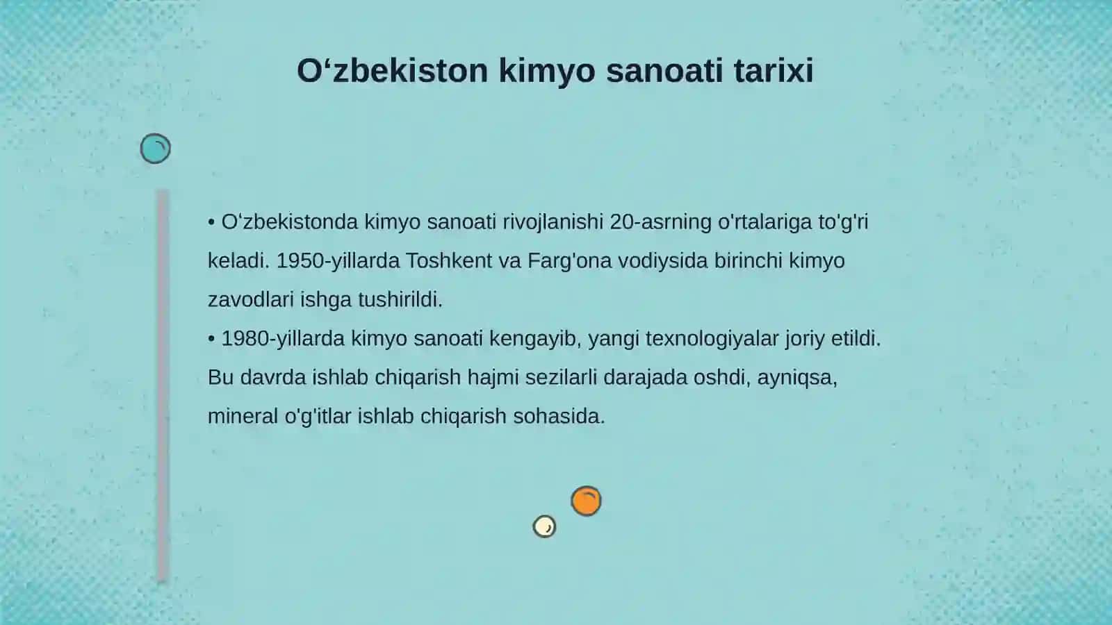 Oʻzbekiston Respublikasida kimyo sanoati 4