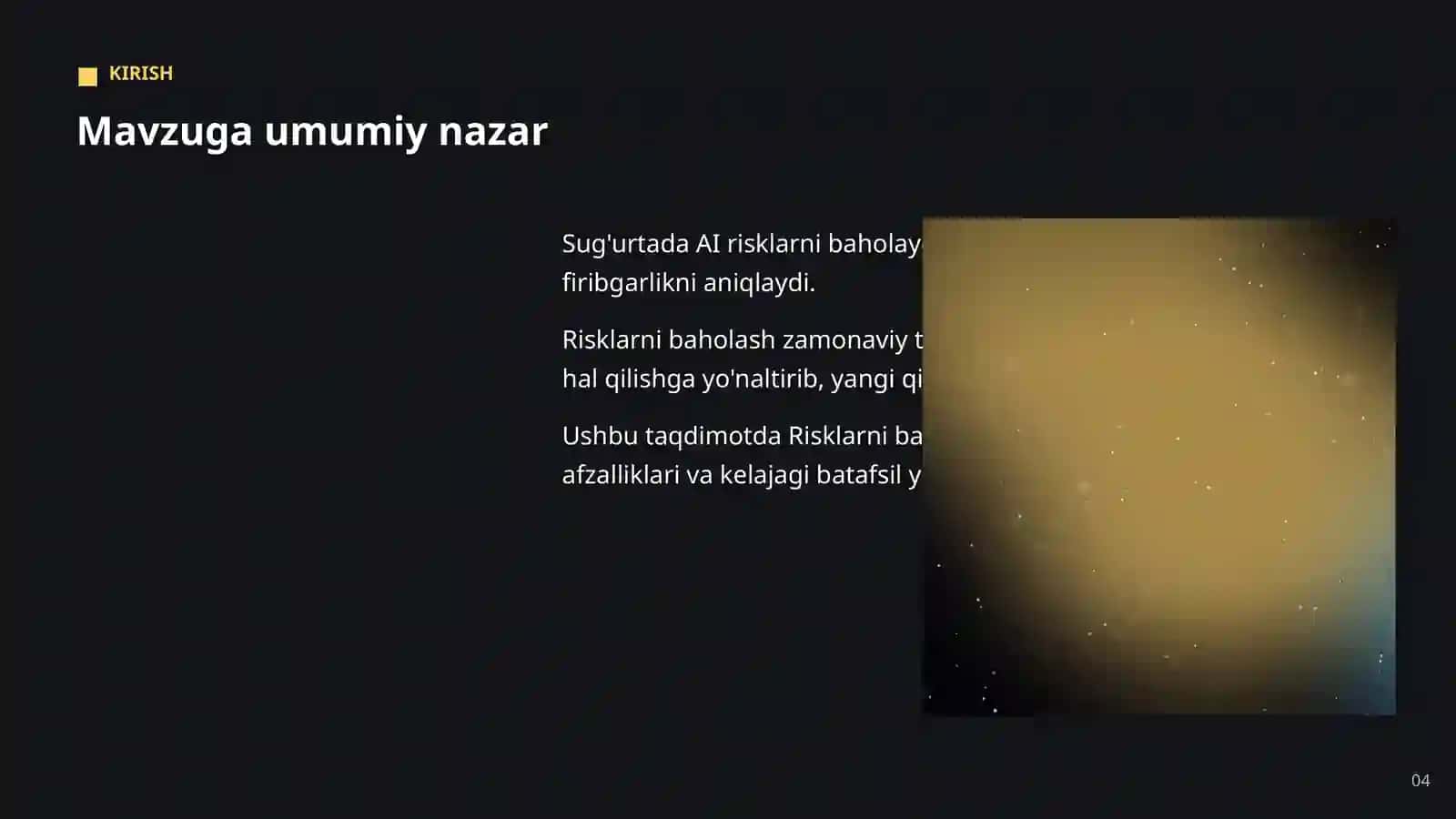 AI SUG'URTA SOHASIDA 4