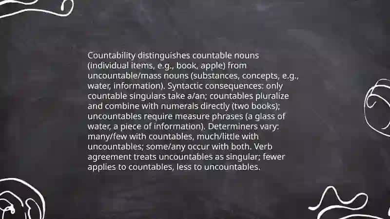 The Noun. Morphological and Syntactical Characteristics of Noun 4