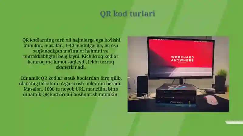 QR kod yaratish va undan foydalanish 4