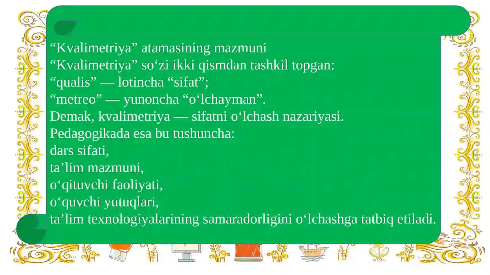 Pedagogik kvalimetriya fanining nazariy-metodologik asoslari 4