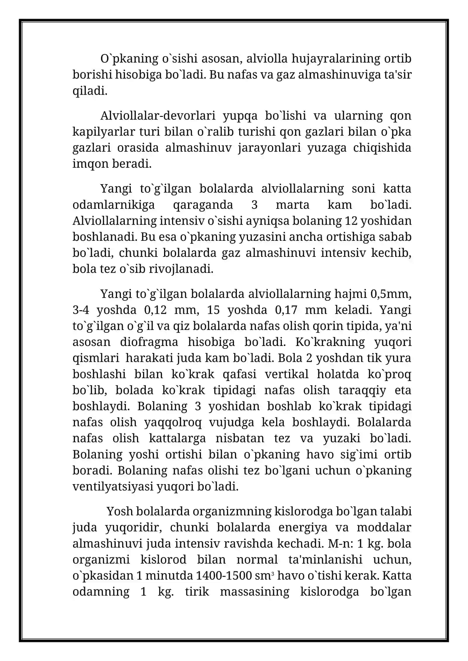 O`PKANING TIRIKLIK SIG`IMINI ANIQLASH 4