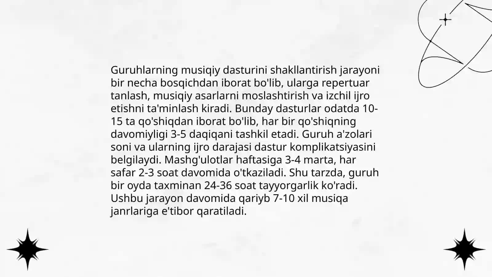 Musiqa Rahbarining Vazifalari 4
