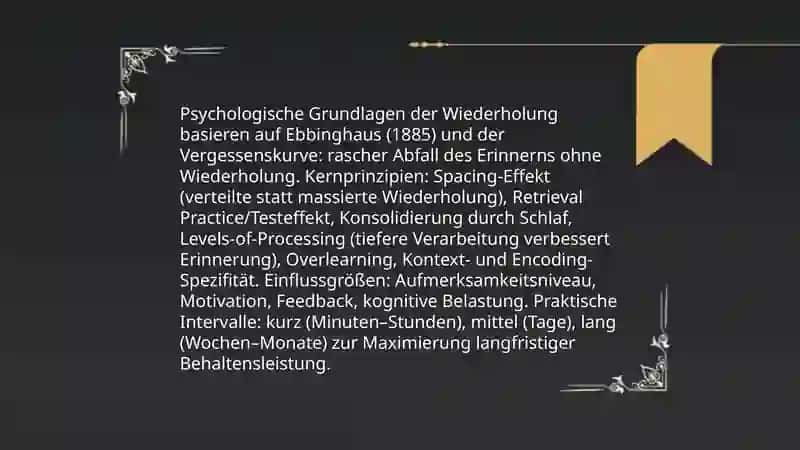 Wiederholung 4