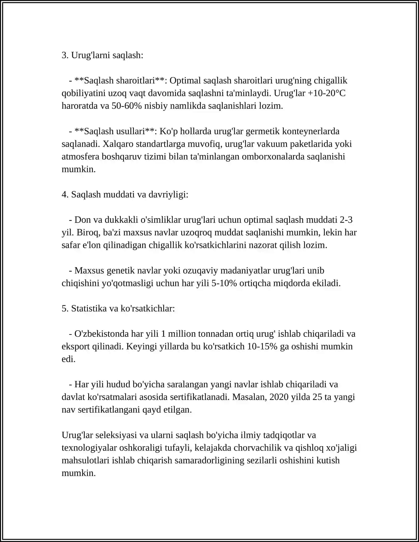 URUG'LAR YETISHTIRISH VA URUG'CHILIK TIZIMLARI 4