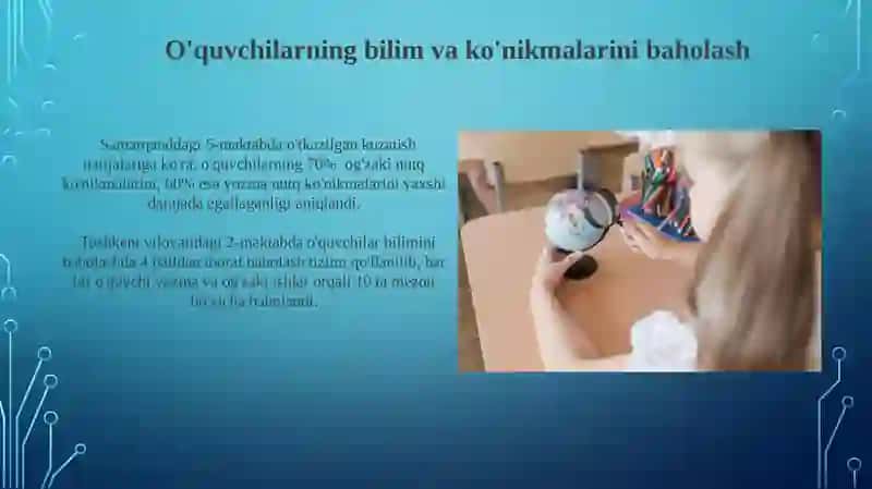 Ona tili darsini kuzatish 4