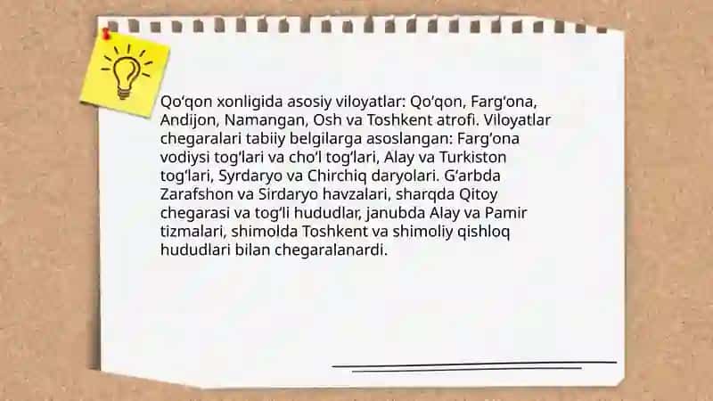 Qoʻqon xonligining mamuriy-hududiy boʻlinishi 4