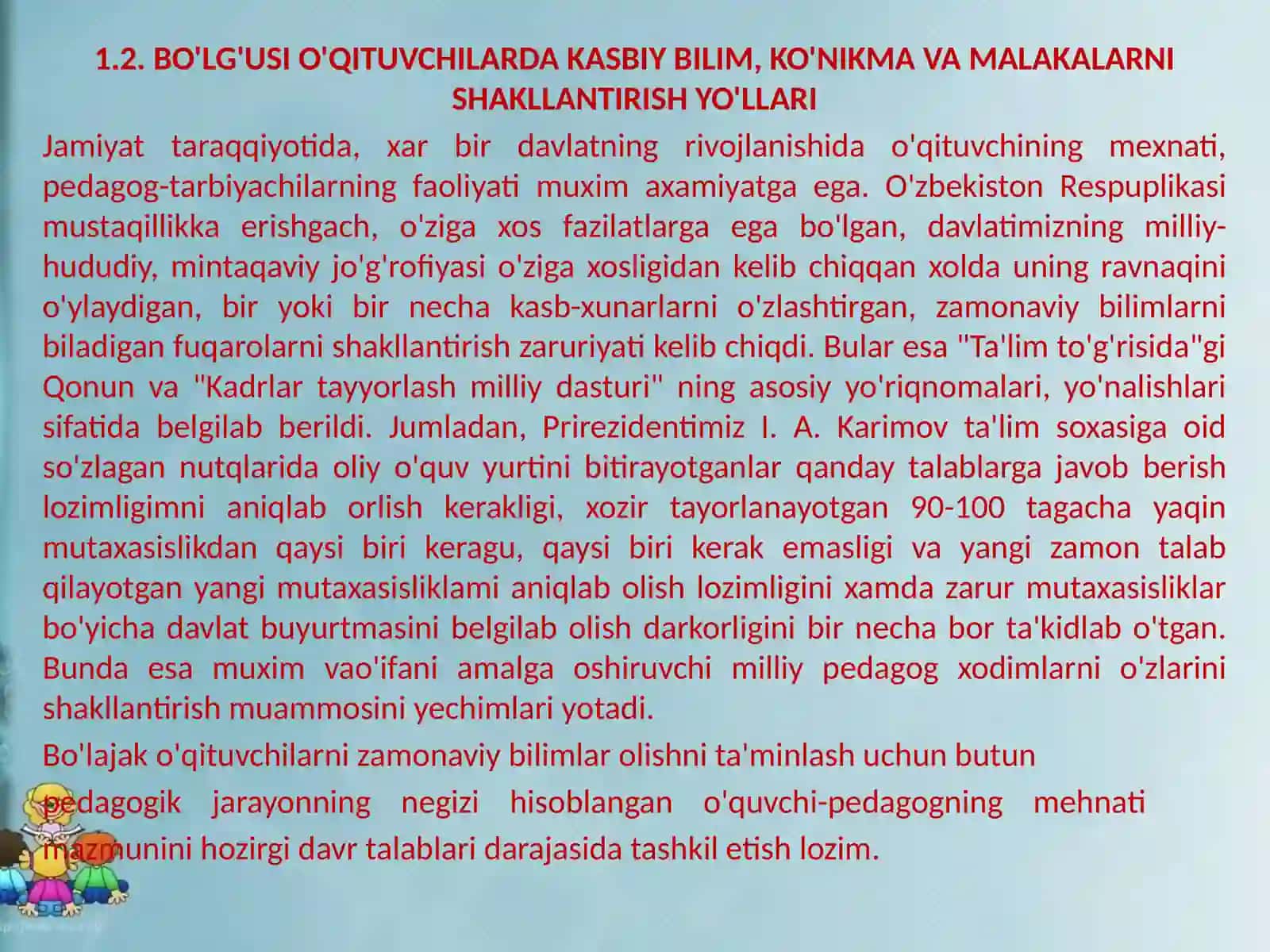 BO’lajak o’qituvchilarni kasbiy faoliyatga tayyorlashning samarali yo’llari 4