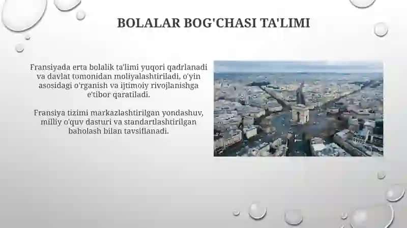 Fransiyada ta'lim siyosatining olib borilishi 4