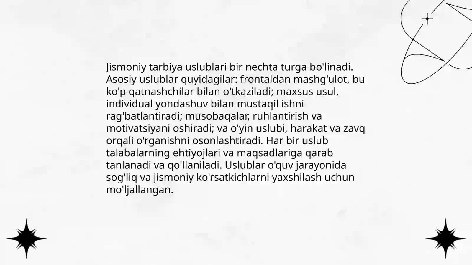 Jismoniy tarbiya nazariyasi va uslubiyati 4