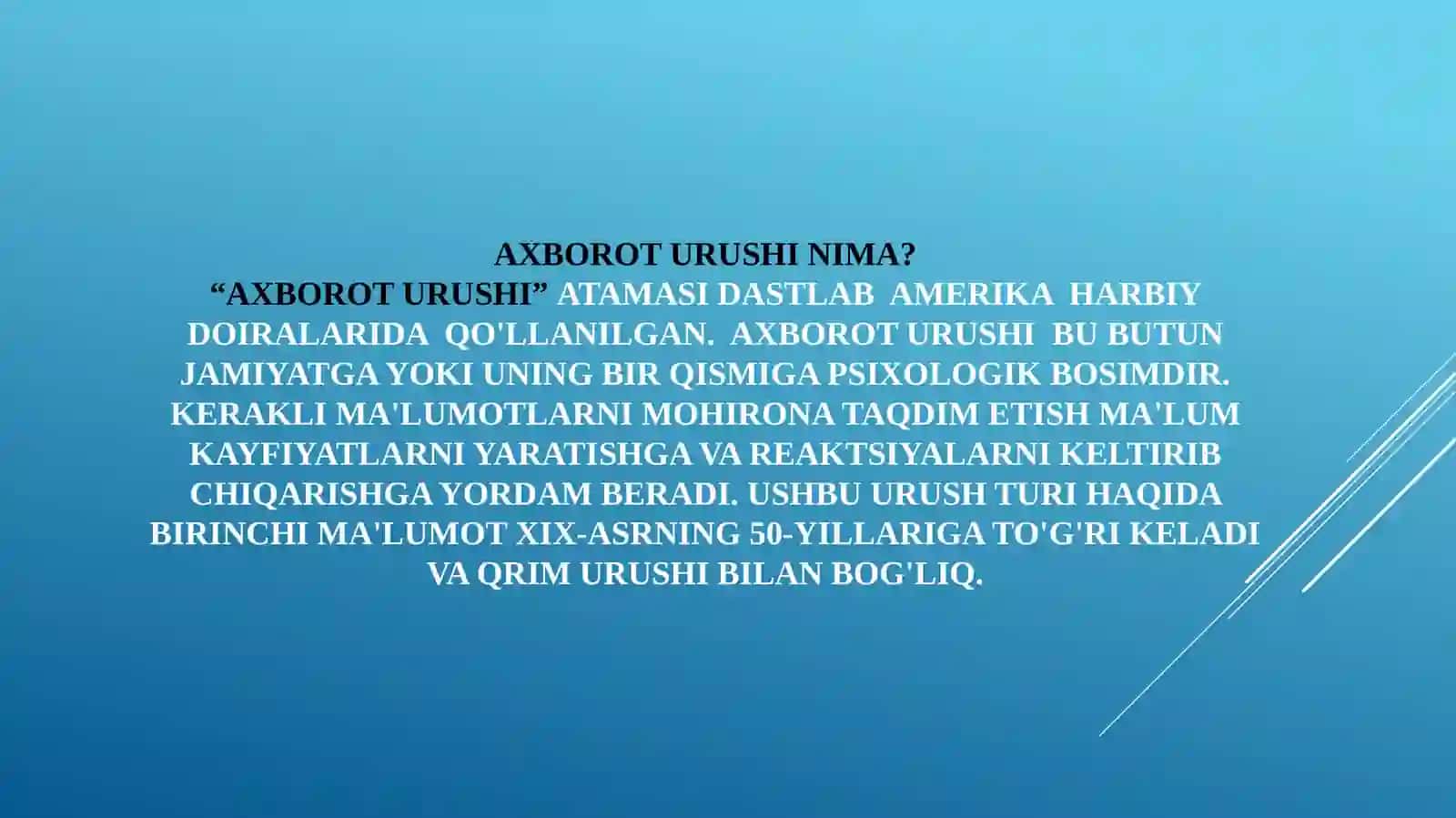 IJTIMOIY TARMOQLARDA AXBOROT XURUJLARI VA TAHDIDLAR 4