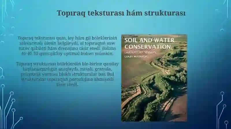 Topiraq ha'm topografiyaliq faktorlar 4