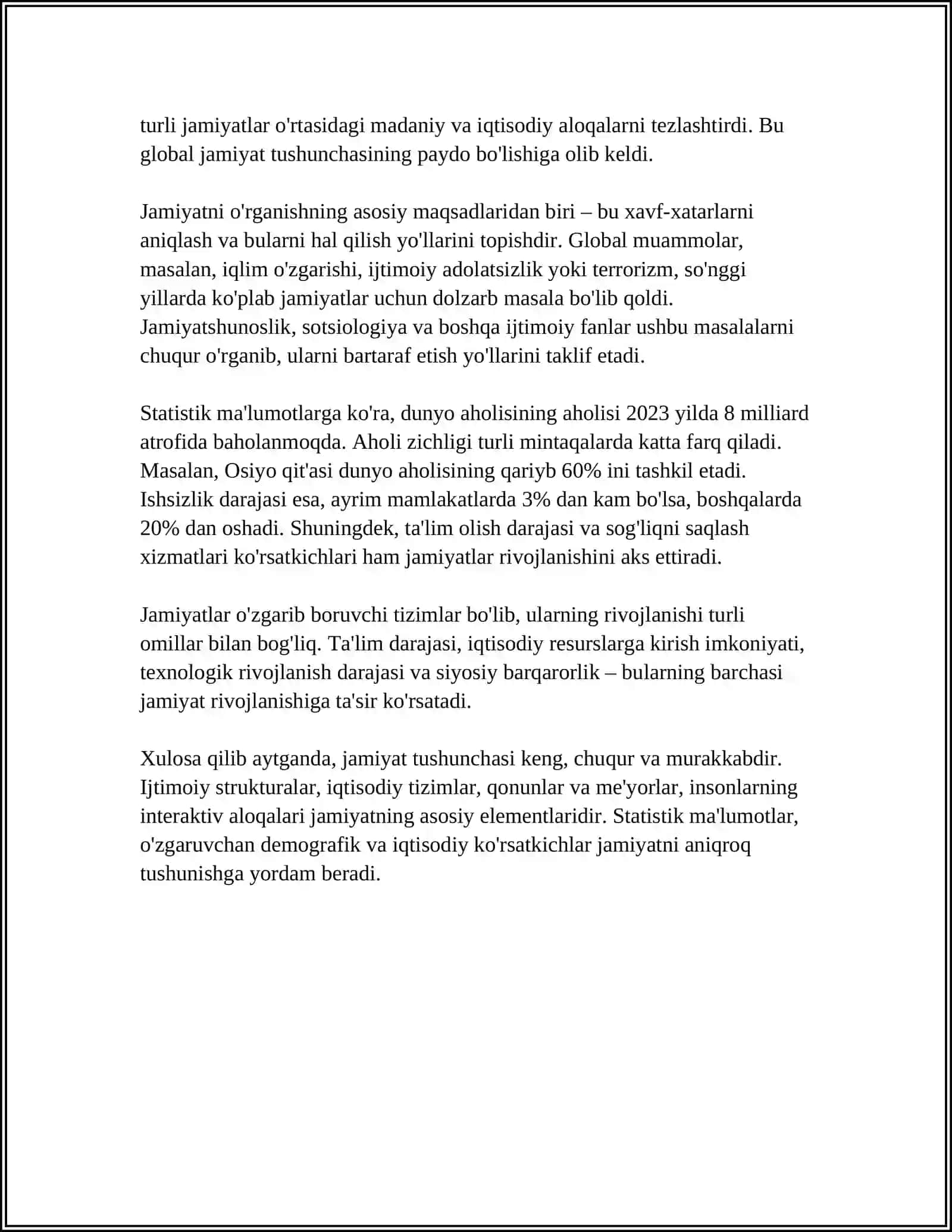 SATSIALOGIYADA JAMIYAT VA IJTIMOIY TIZIM TUSHUNCHALARI 4