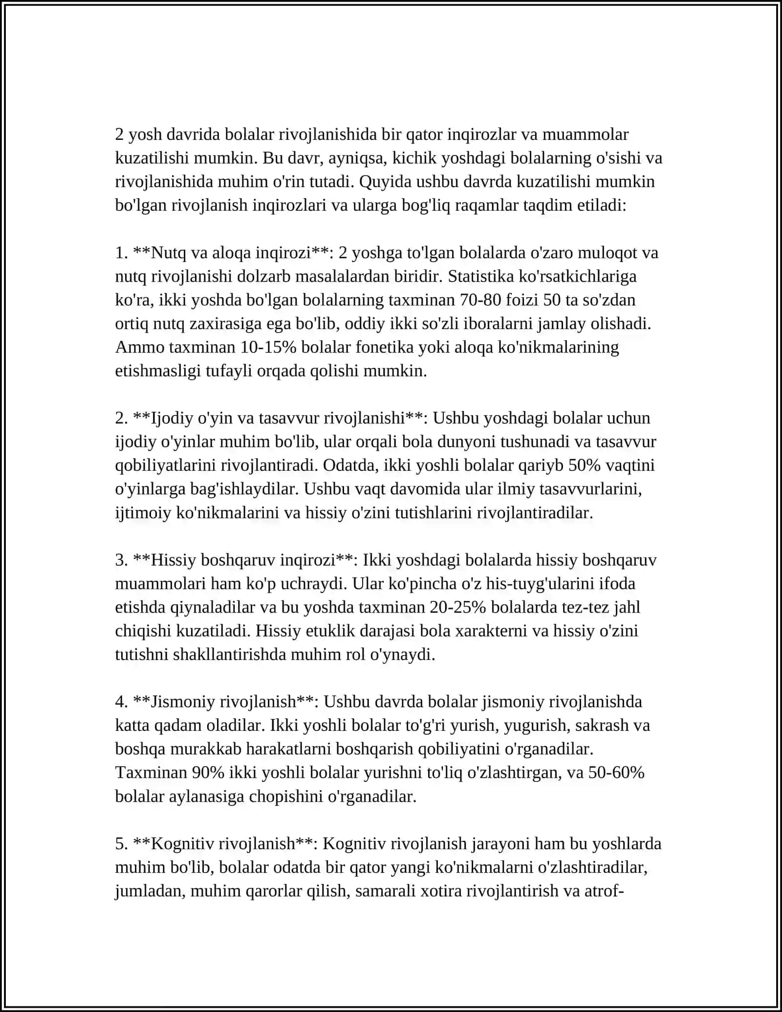 ELKONIN BO'YICHA YOSH DAVRLARI.YOSH DAVRLARIDAGI INQIROZLAR.GO'DAK VA MULOQOT.CHAQALOQLLIK DAVRIDA HIS-TUYG'UNING O'SISHI 4