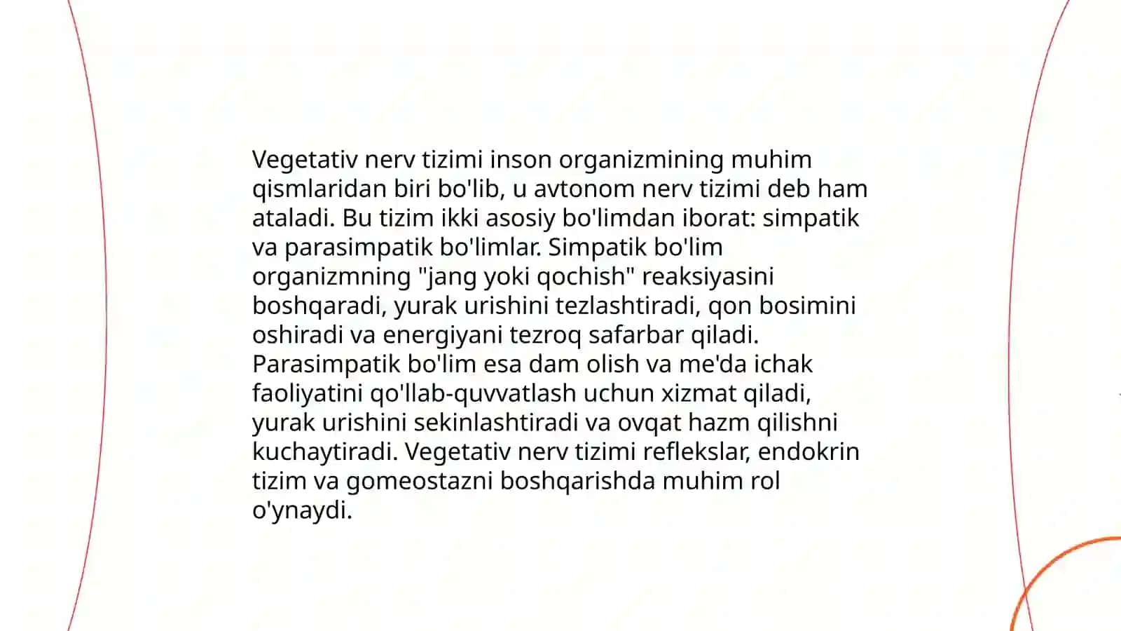 Vegetativ oliy markazlar va ularning funksional ahamiyati 4