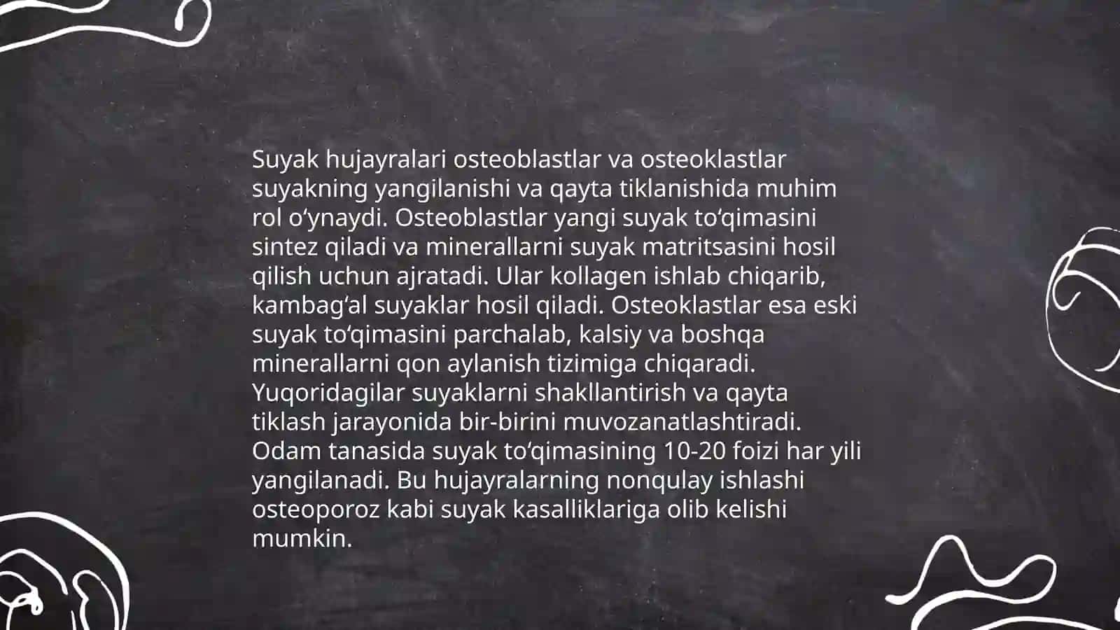 Suyak to'qimasi va uning tuzilishi 4